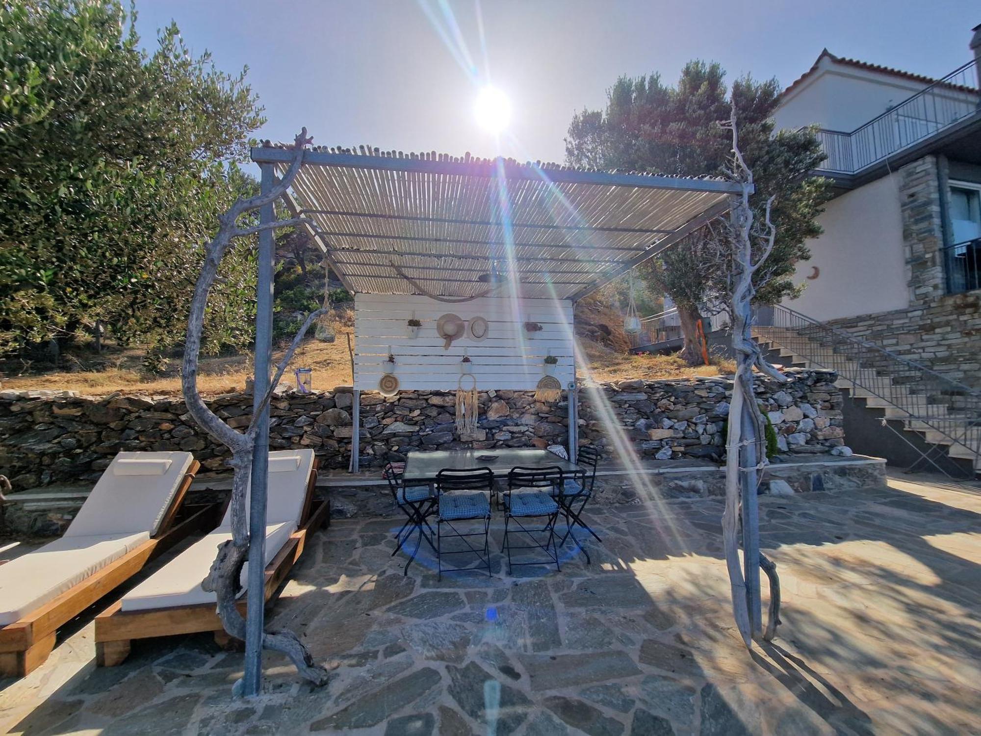 Villa Aegean Balcony Akhladherí Extérieur photo