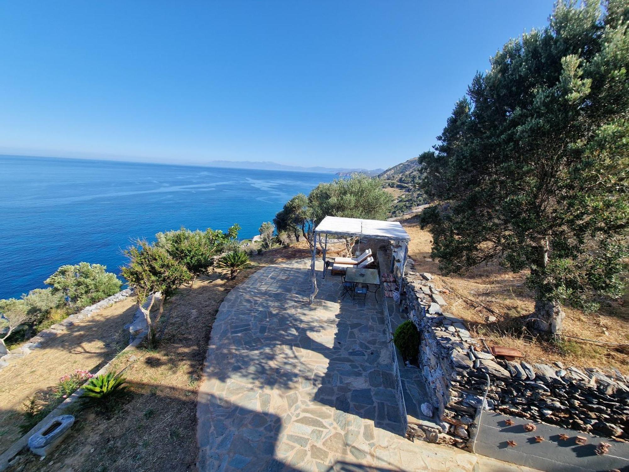 Villa Aegean Balcony Akhladherí Extérieur photo