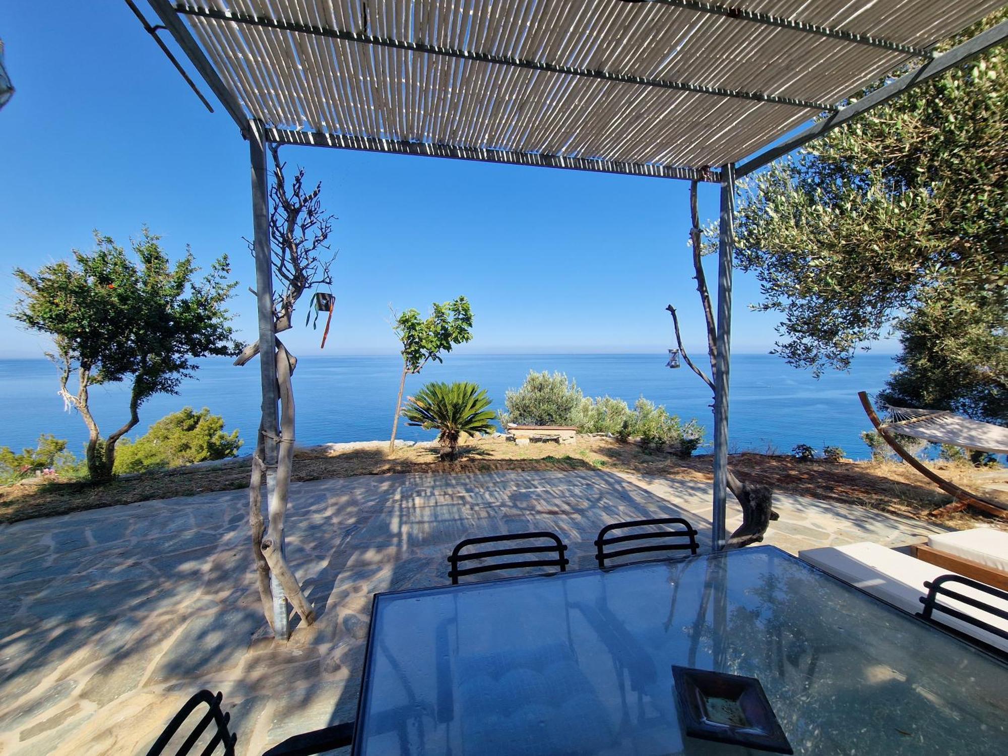 Villa Aegean Balcony Akhladherí Extérieur photo