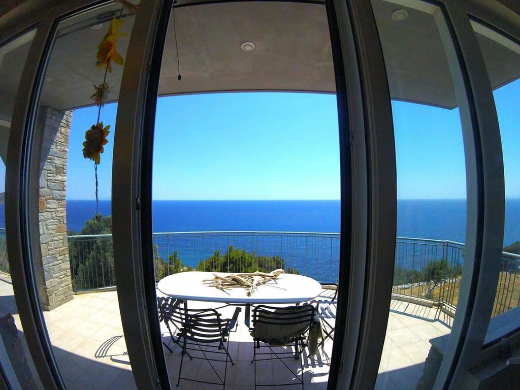 Villa Aegean Balcony Akhladherí Extérieur photo